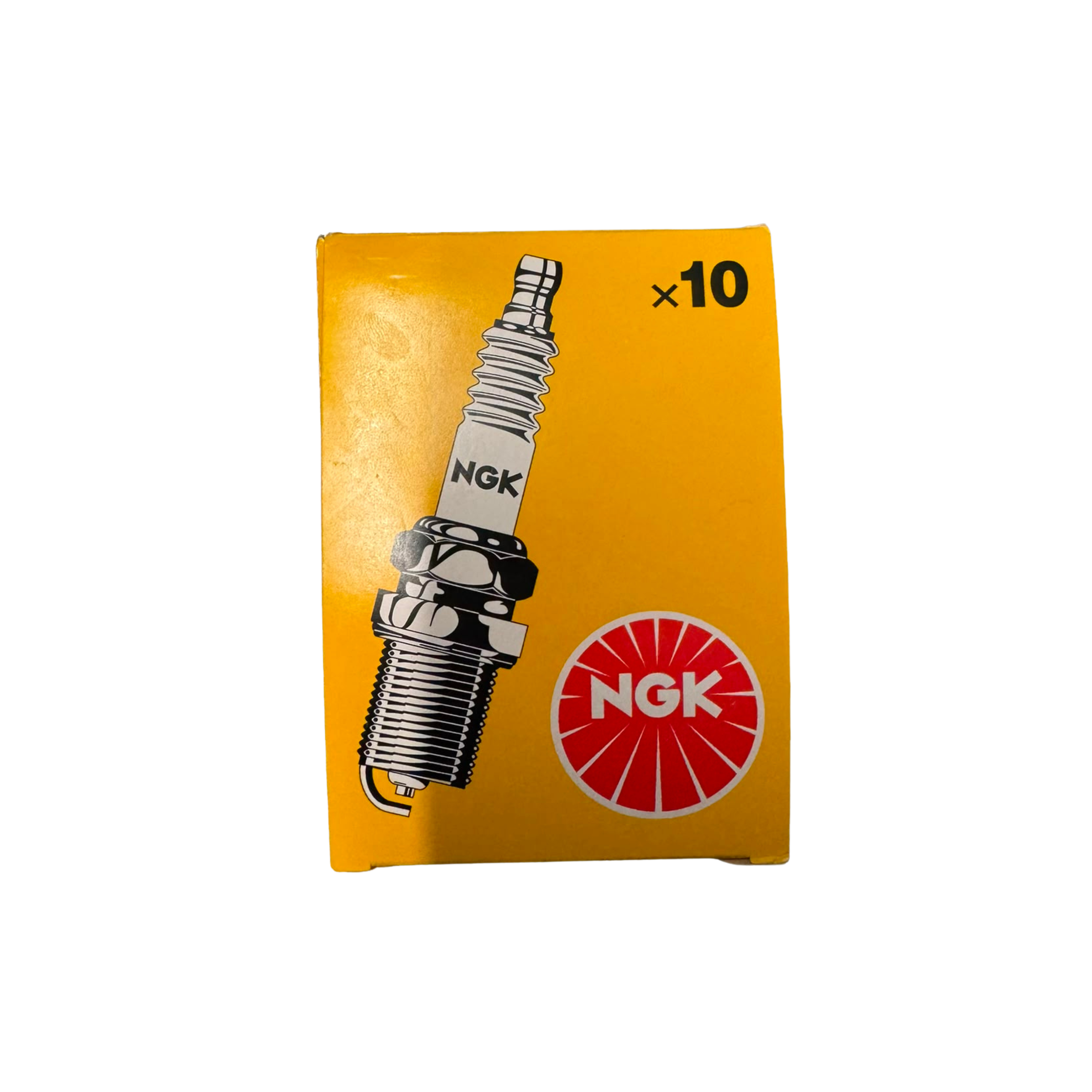 10x NGK CPR8EA-9 2306 Standard Spark Plugs Box of 10 Copper Core Petrol Scooter