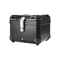 45L Motorcycle Helmet Box Plastics Universal Rear Trunk Luggage Case Waterproof