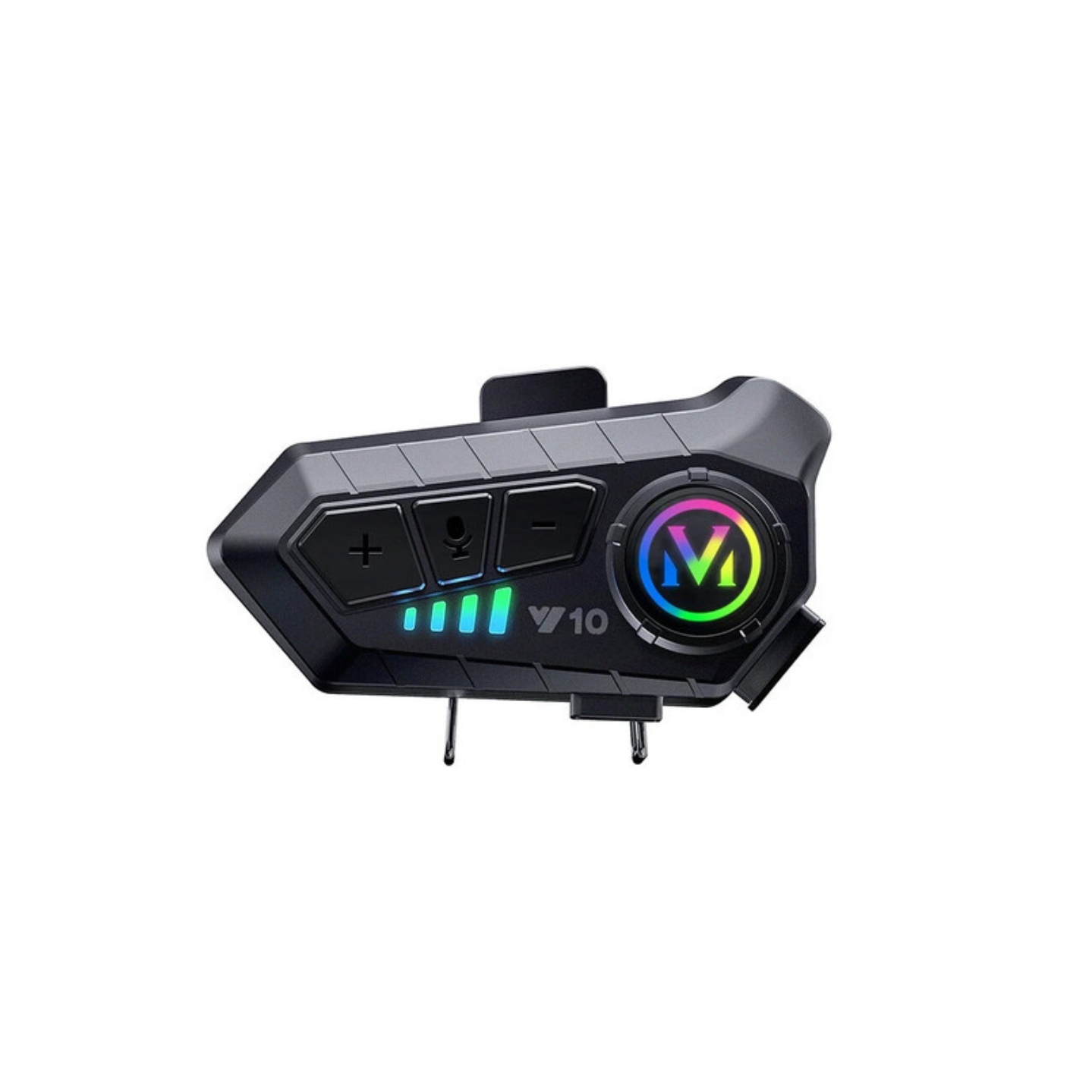 Bluetooth 5.3 Motorcycle Helmet Headset Wireless Call Motorbike Headphone + Mic