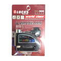 Disc Brake Lock, Motorcycle Alarm Disc Lock, Anti-Theft Waterproof 110dB