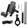 Motorcycle Phone Holder Charger 15W Fast Wireless Charging Motorbike Mount