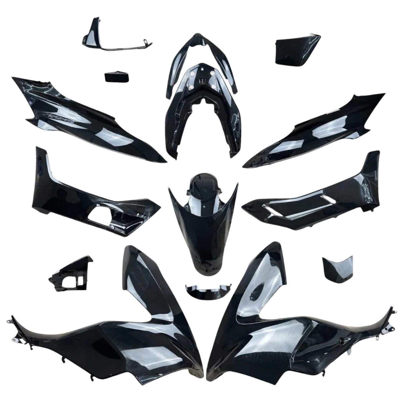 Full Body Kit Fairing Panel Set Black Fits Honda PCX 125 150 2018-2020 NHB25 K97