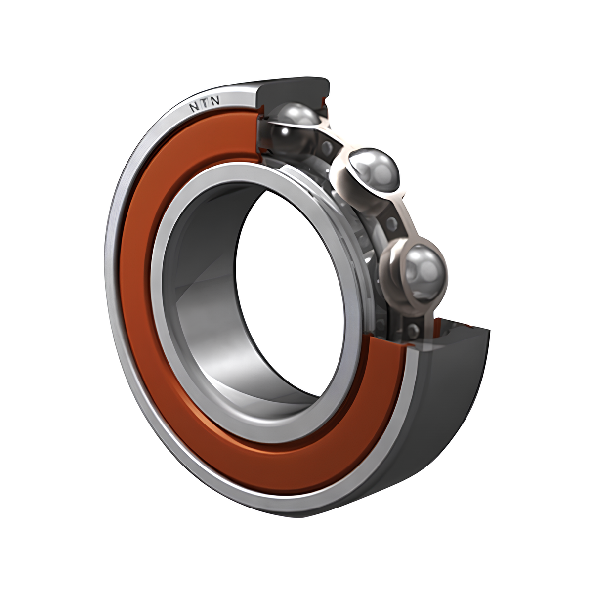 NTN 62/22LLUC3/5K Contact Rubber Sealed Type Deep Groove Ball Bearing 22x50x14mm