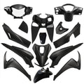 Honda Vision 110 2021–2024 Full Plastic Body Panel Fairing Cover Kit Matt Black