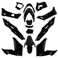 COMPLETE PANEL FAIRING SET Black Aftermarket to fit Honda PCX 125 2014 - 2017